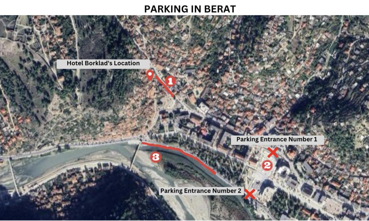 Hotel Borklad Berat Ngoại thất bức ảnh